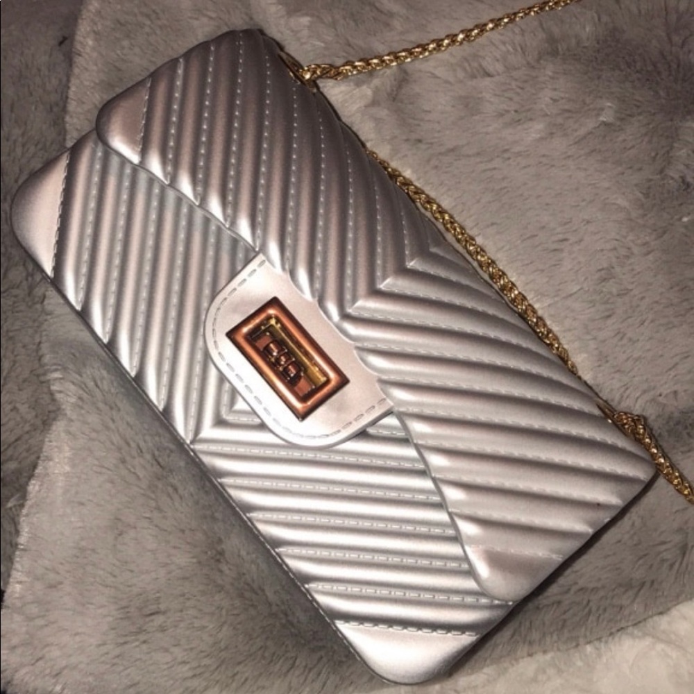 [SOLD] Silver Marmont Style Bag